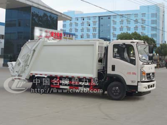 國五東風7方壓縮式垃圾車