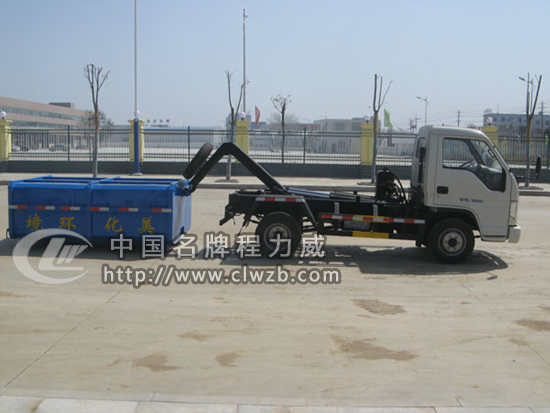 國五福田時代車廂可卸式垃圾車