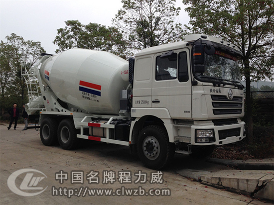 陜汽德龍12方水泥攪拌車