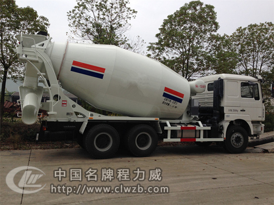 陜汽德龍12方水泥攪拌車