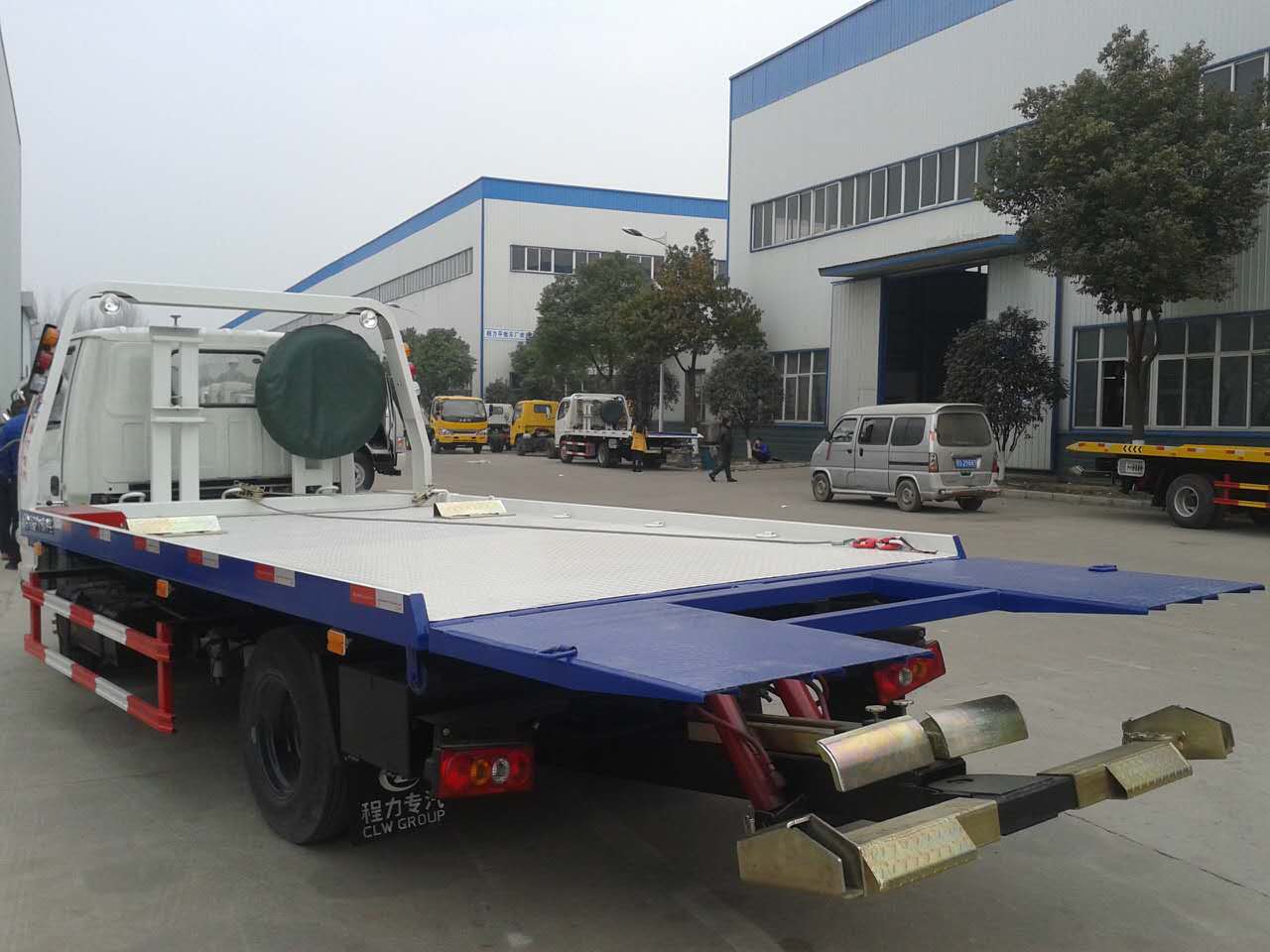 江鈴順達藍牌一拖二清障車 江鈴順達藍牌一拖二清障車