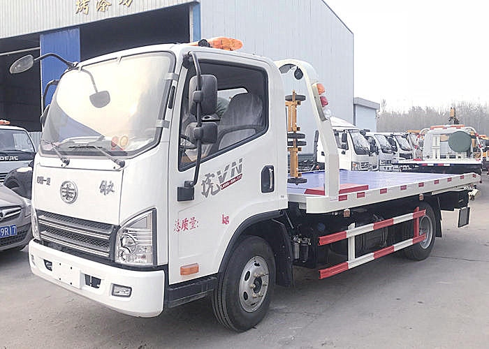 解放虎VN藍(lán)牌清障車（白顏色）