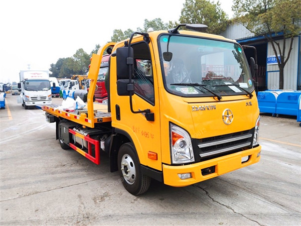 大運(yùn)一拖二平板藍(lán)牌清障車 大運(yùn)一拖二平板藍(lán)牌清障車