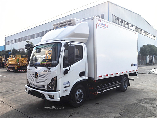 福田奧鈴智藍純電冷藏車