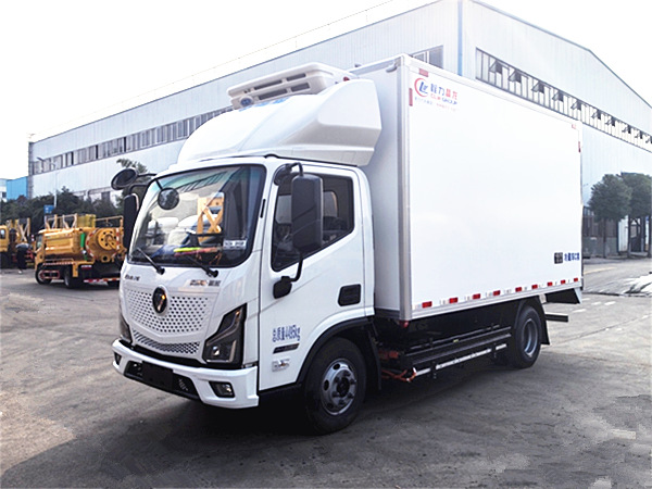 福田奧鈴智藍純電冷藏車